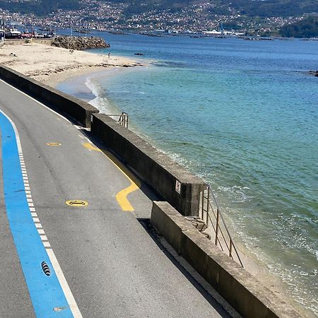 Mirador Da Playa Leilighet Moaña Eksteriør bilde